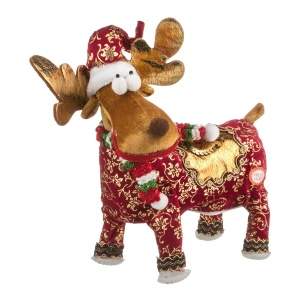 Музыкальная игрушка "Новогодний олень"