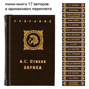Мини-книга "Пушкин"