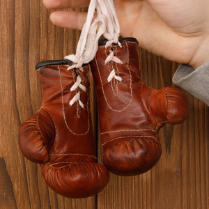 Боксерские мини-перчатки "Воля к победе"