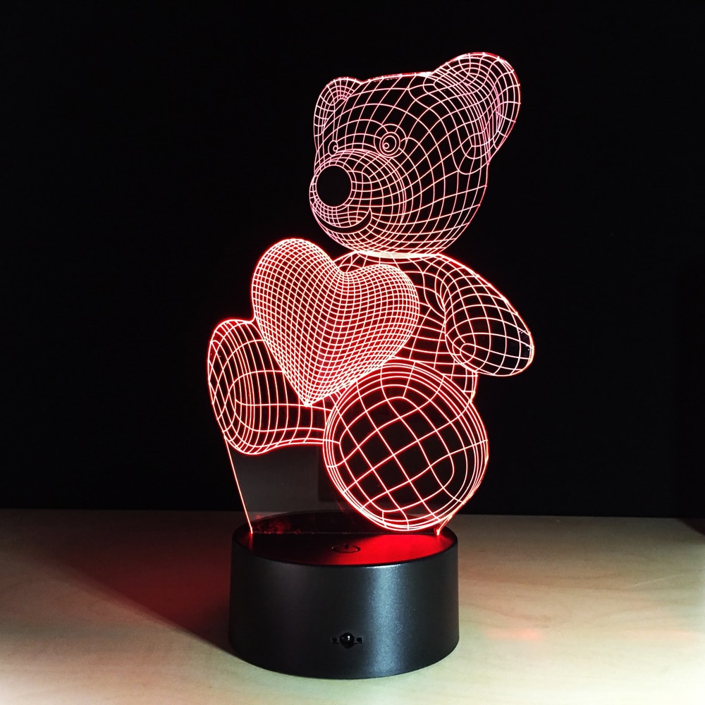 3D-светильник "Дорогому человеку"
