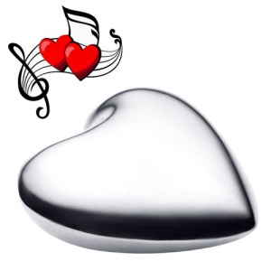Музыкальный сувенир "Сердечные переливы"