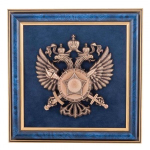 Панно с эмблемой "Служба внешней разведки России"