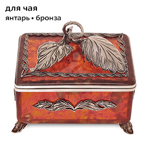 Шкатулка для чая "Пуэр" с ложкой