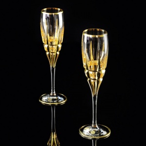 Набор из 2-х бокалов для шампанского "Ар-деко"