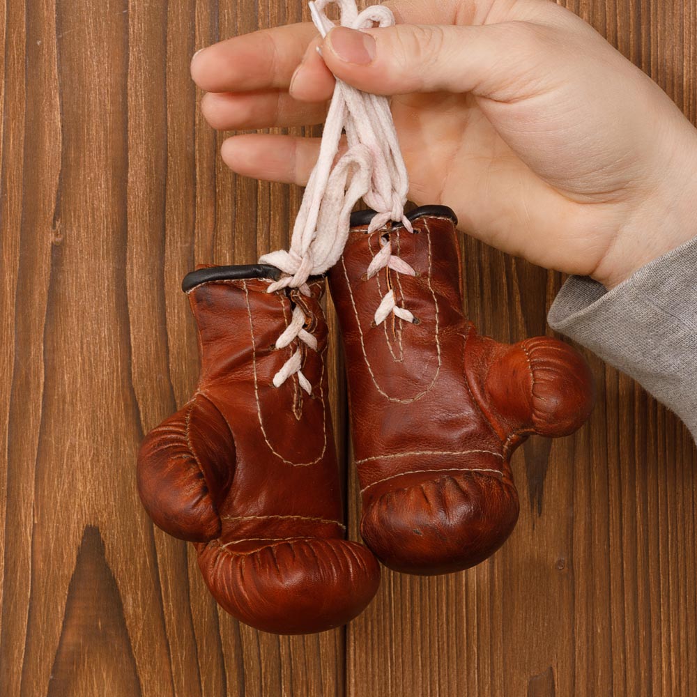 Боксерские мини-перчатки "Воля к победе"