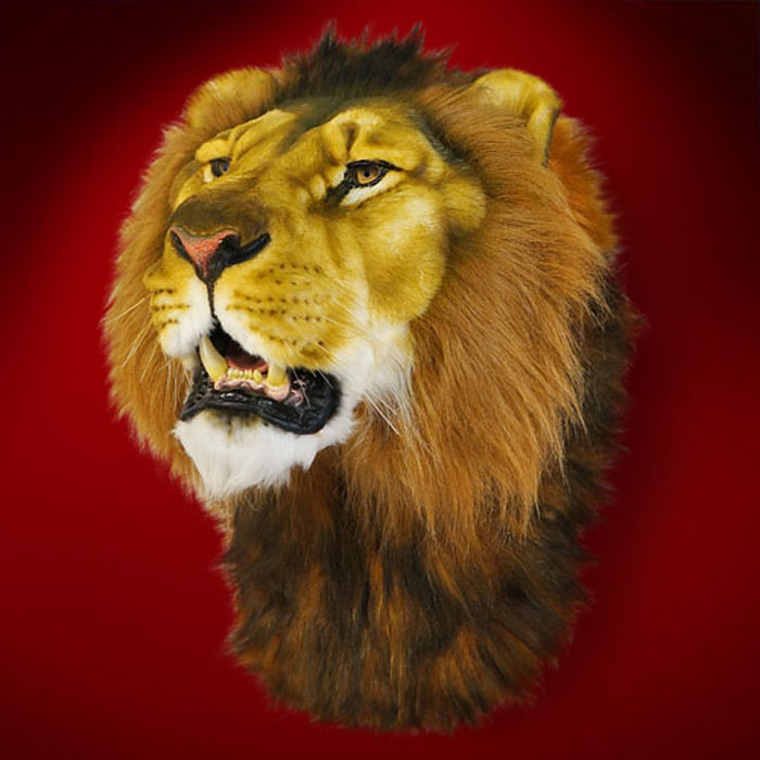 Декоративная голова льва "Царь"