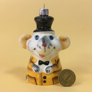 Ёлочная игрушка "Джентльмен"