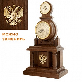 Часы с барометром "Сенат"