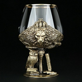 Бокал для коньяка "Мудрый - Я"