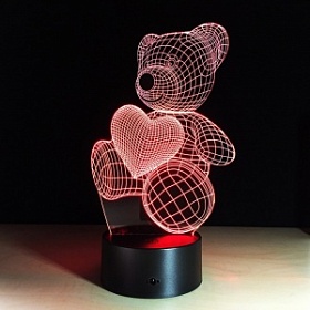 3D-светильник "Дорогому человеку"