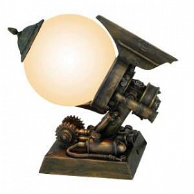 Настольная лампа в стиле стимпанк "Светлая энергия"