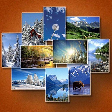 Коллаж для фото "Десять лучших кадров"