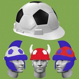 Футбольный шлем "Болей за своих!"
