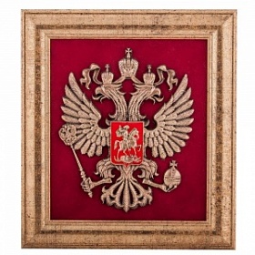 Панно с эмблемой "Герб РФ"