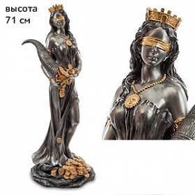 Скульптура "Её Величество Удача"