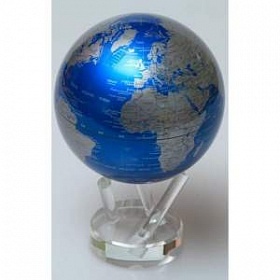 Глобус самовращающийся с политической картой Мира "Путешествие вокруг света" d12 cм