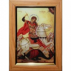 Настольная икона "Георгий Победоносец"